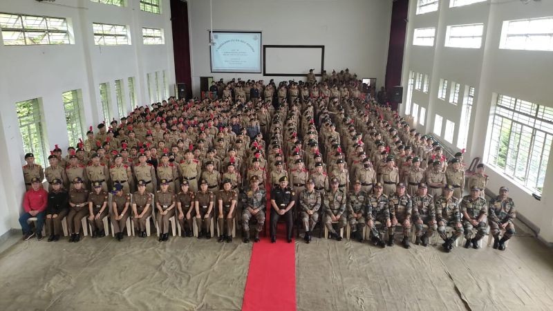 Ten-day Combined Annual Training Camp (CATC-29) conducted at Sazolie College, Jotsoma by 1 Nagaland Girls Battalion NCC, Kohima under the aegis of NCC Group HQ from June 20.